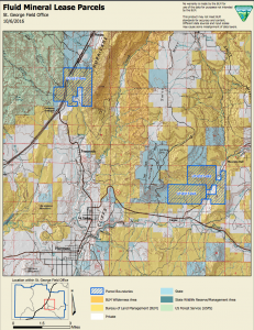 BLM Land Parcel for gas and lease sale