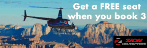 Zion Helicopter Tour